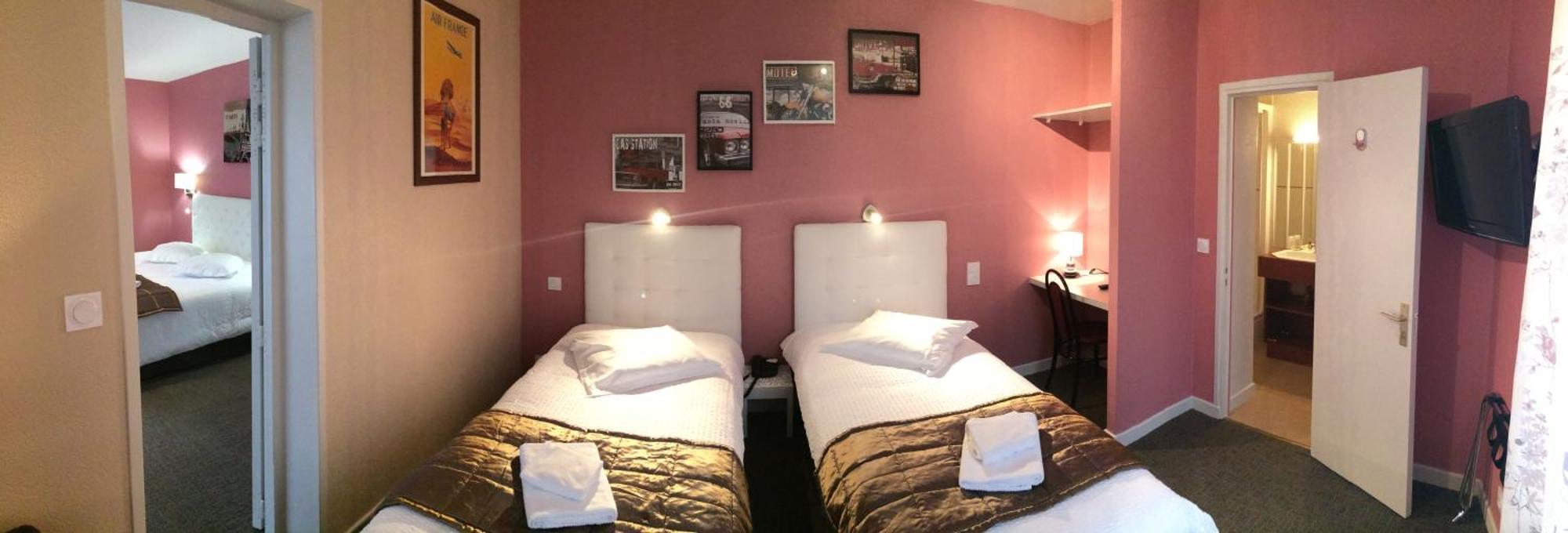 Hotel De L'Aviation La Bourboule Ruang foto