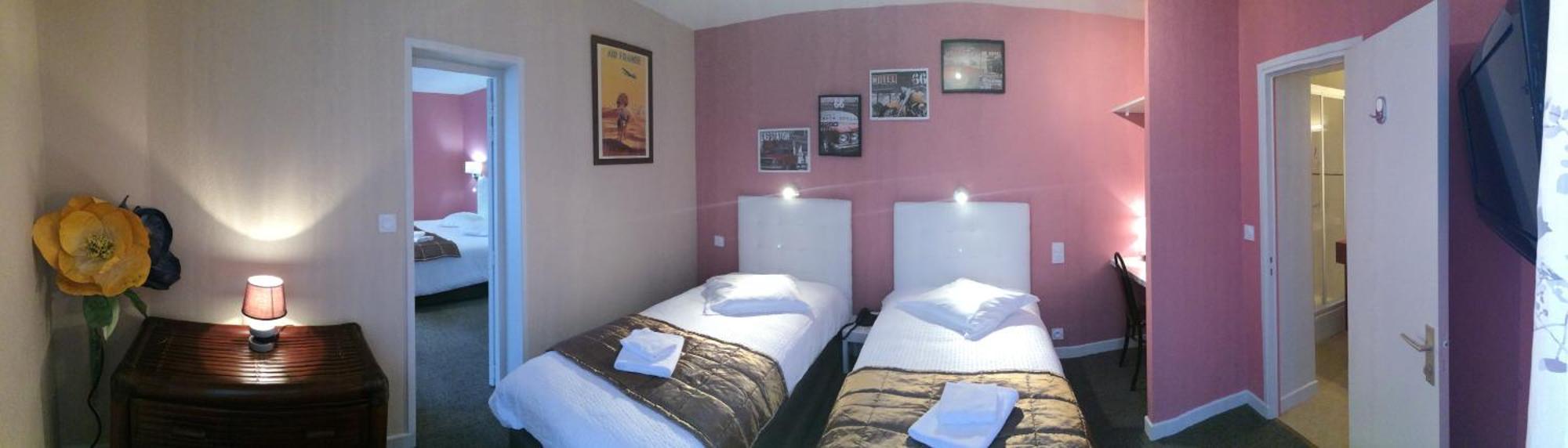 Hotel De L'Aviation La Bourboule Ruang foto